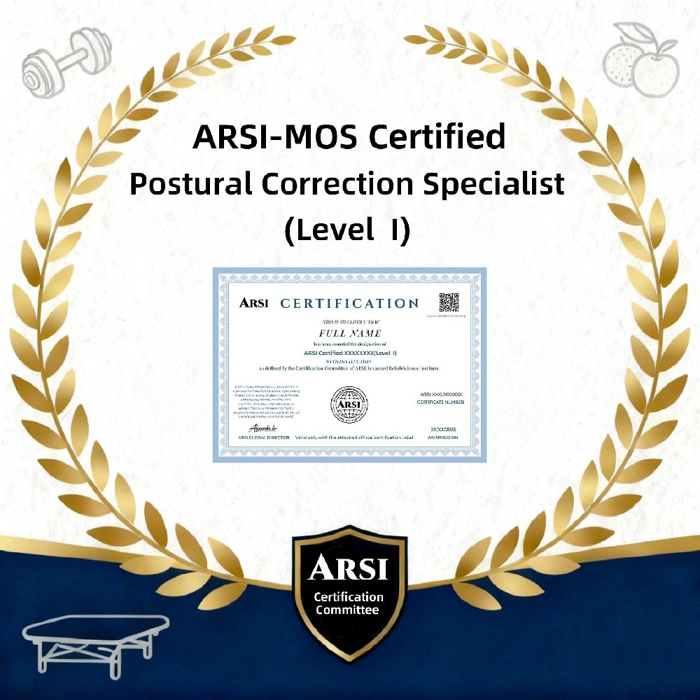 ARSI-MOS Certified Postural Correction Trainer (Level I)
